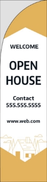 Picture of Real Estate 02 - 13ft Straight Flag