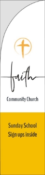 Picture of Religious #1 - 13ft Straight Flag