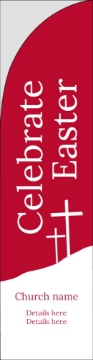 Picture of Religious 20 - 13ft Straight Flag