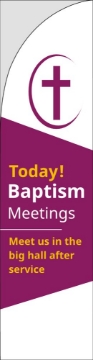 Picture of Religious 7 - 13ft Straight Flag