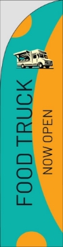 Picture of Restaurant_Food Truck_01 - 13ft Straight Flag