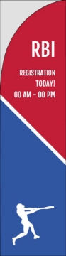 Picture of Sports 7 - 13ft Straight Flag