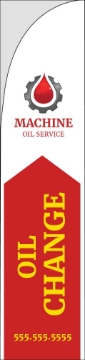Picture of Automobile 04 - 15.5ft Straight Flag