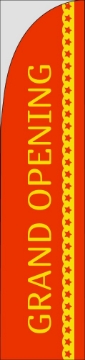 Picture of Grand Opening 8 - 15.5ft Straight Flag