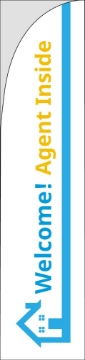 Picture of Home Builders / Remodeling 9 - 15.5ft Straight Flag