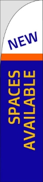 Picture of Office Space 8 - 15.5ft Straight Flag