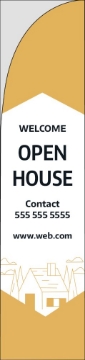 Picture of Real Estate 02 - 15.5ft Straight Flag