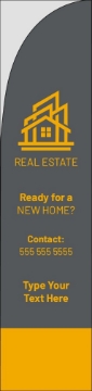 Picture of Real Estate-NewHome-05 - 15.5ft Straight Flag