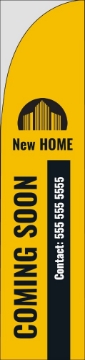 Picture of Real Estate-NewHome-07 - 15.5ft Straight Flag