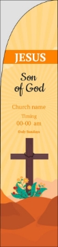 Picture of Religious 14 - 15.5ft Straight Flag