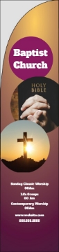 Picture of Religious 17 - 15.5ft Straight Flag