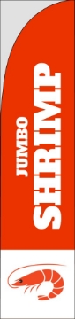 Picture of Shrimp - 15.5ft Straight Flag