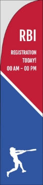 Picture of Sports 7 - 15.5ft Straight Flag