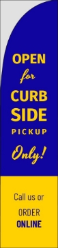 Picture of Take Out 4 - 15.5ft Straight Flag
