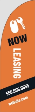 Picture of Advertising_04 - 7.5ft Straight Flag
