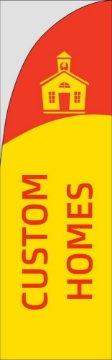 Picture of Construction 5 - 7.5ft Straight Flag