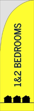 Picture of For Rent 1 - 7.5ft Straight Flag
