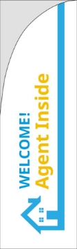 Picture of Home Builders / Remodeling 8 - 7.5ft Straight Flag