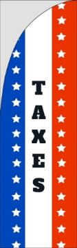 Picture of Income Tax 877525683 - 7.5ft Straight Flag
