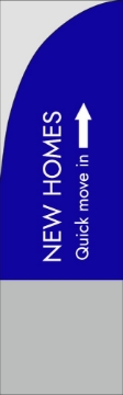 Picture of Real Estate-New Homes-02 - 7.5ft Straight Flag