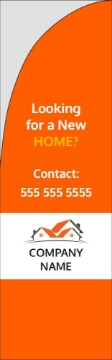 Picture of Real Estate-NewHome-03 - 7.5ft Straight Flag