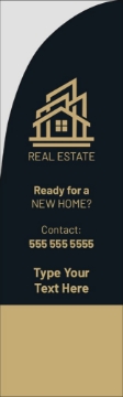 Picture of Real Estate-NewHome-05 - 7.5ft Straight Flag