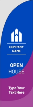 Picture of Real Estate-OpenHouse-04 - 7.5ft Straight Flag