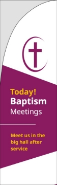 Picture of Religious 7 - 7.5ft Straight Flag
