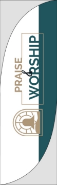 Picture of Religious_10 - 7.5ft Feather Flag