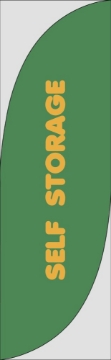 Picture of Storage 877527270 - 7.5ft Feather Flag