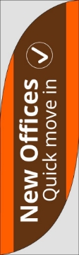 Picture of Office Space 6 - 10ft Feather Flag