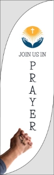 Picture of Religious 9 - 10ft Feather Flag