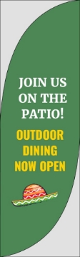 Picture of We're Open 873474368 - 10ft Feather Flag