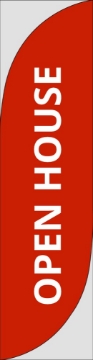 Picture of Open House 3 - 13ft Feather Flag