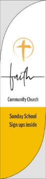 Picture of Religious #1 - 13ft Feather Flag