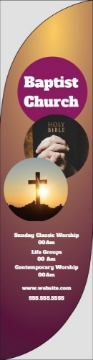 Picture of Religious 17 - 13ft Feather Flag