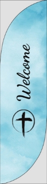 Picture of Religious 3 - 13ft Feather Flag