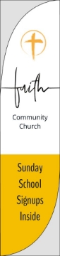 Picture of Religious #1 - 15.5ft Feather Flag