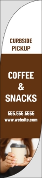 Picture of Restaurant_Cafe/Coffee_01 - 15.5ft Feather Flag
