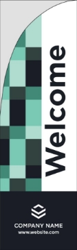 Picture of Best Seller Feather Flag 13 - 7.5ft Straight Flag