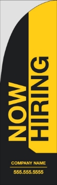 Picture of Best Seller Feather Flag 5 - 7.5ft Straight Flag