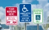 Picture of 18" x 12" Parking Sign PFF Product