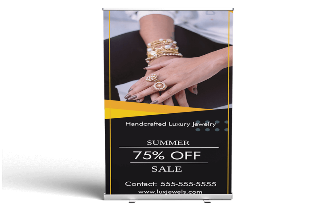 Picture of Retractable Banner SFP Product - Testing size based 78" x 33"