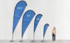 Picture of 7.5ft Teardrop Flags PFF