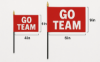 Picture of 4" x 6" Stick Flag PFF